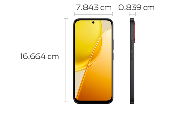 Product size picture
