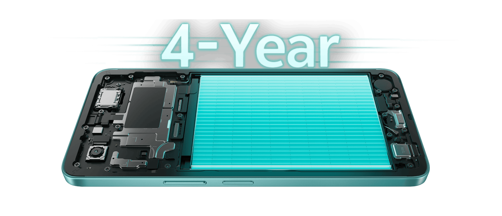 vivo T5e with 4-year battery health