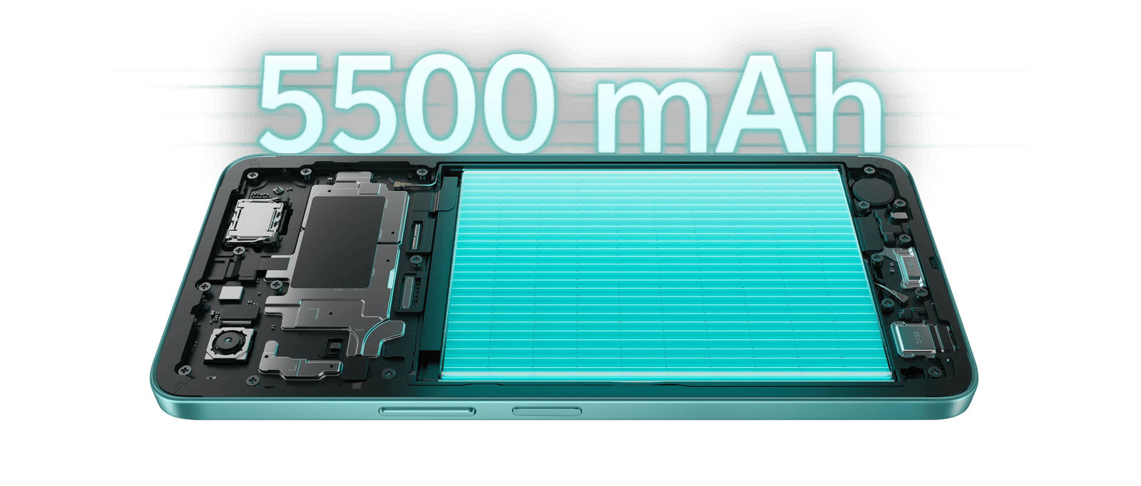vivo T5e with 5500mAh battery