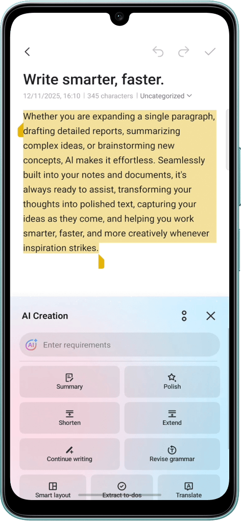 vivo T5e with AI Creation