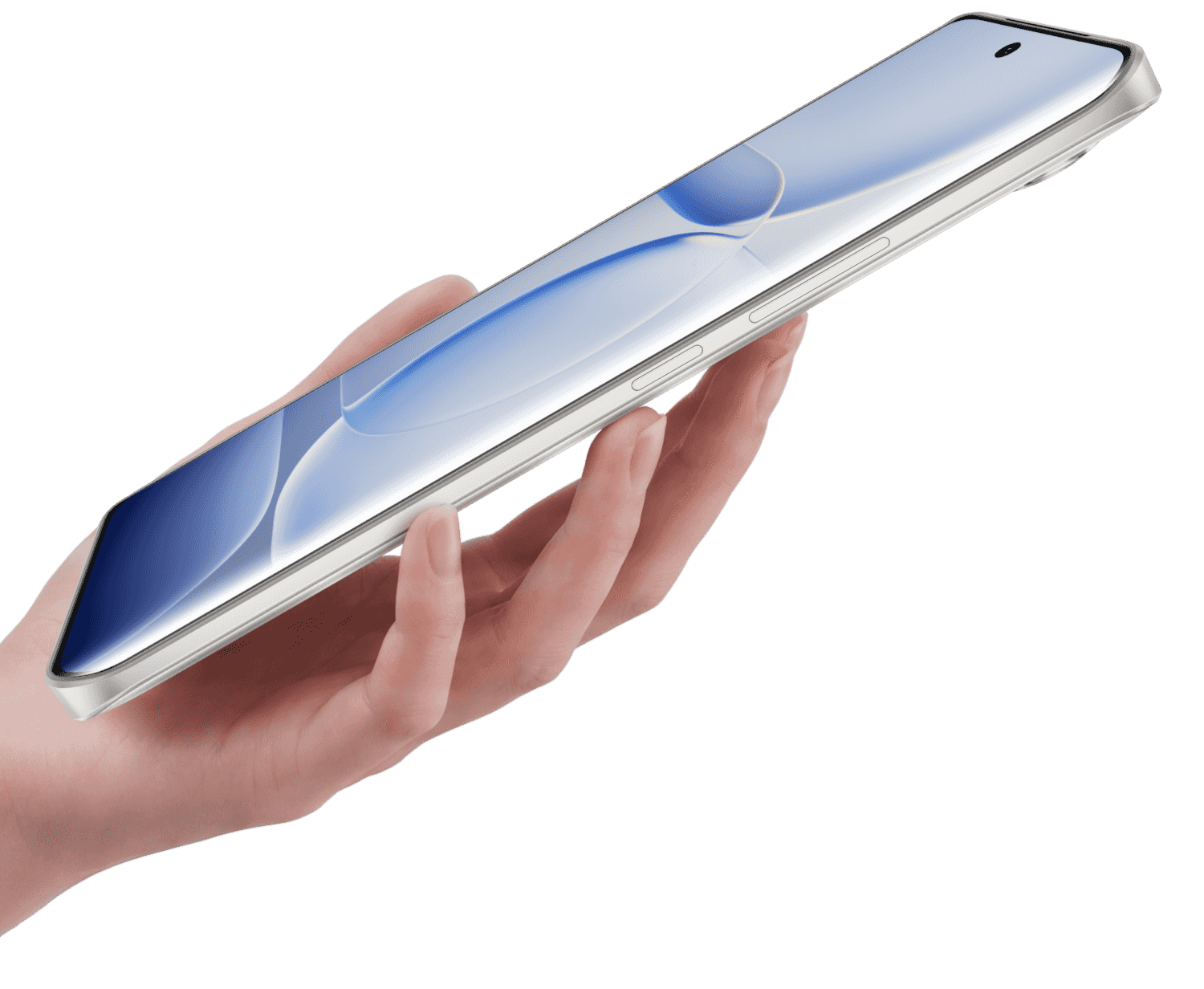 vivo S2 with a slim profile and lightweight body