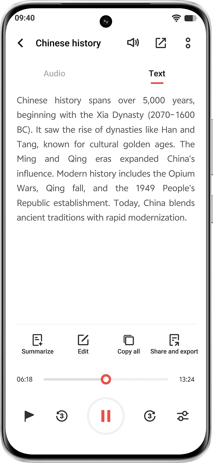vivo S2 featuring AI Transcript Assist